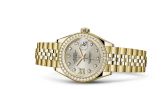 Rolex - 279138rbr-0002  Lady-Datejust 28 Yellow Gold Diamond / Jubilee / Silver Diamonds