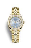 Rolex Lady-Datejust 28 Rolesor Yellow Domed / Jubilee / Champagne Diamond (279138rbr-0009)