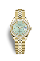 Rolex Lady-Datejust 28 Everose Fluted / Jubilee / Chocolate Roman (279138rbr-0026)