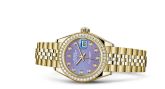 Rolex - 279138rbr-0028  Lady-Datejust 28 Yellow Gold Diamond / Jubilee / Lavender Diamond