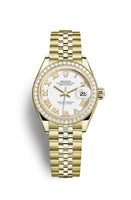 Rolex Lady-Datejust 28 Everose Domed / Jubilee / Aubergine (279138rbr-0032)