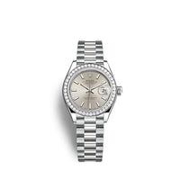 Rolex Lady-Datejust 28 Rose Gold / Fluted / Rose / President (279139RBR-0006)