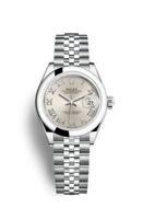 Rolex Lady-Datejust 28 Stainless Steel Fluted / MOP / Jubilee (279160-0007)