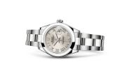 Rolex - 279160-0008  Lady-Datejust 28 Stainless Steel Domed / Oyster / Silver Roman