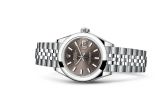 Rolex - 279160-0009  Lady-Datejust 28 Stainless Steel Domed / Jubilee / Dark Grey