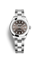 Rolex Lady-Datejust 28 Rolesor Rose Diamond / Oyster / Chocolate (279160-0010)