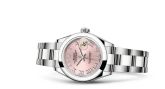 Rolex - 279160-0014  Lady-Datejust 28 Stainless Steel Domed / Oyster / Pink Roman