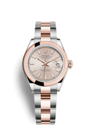 Rolex Lady-Datejust 28 Everose Diamond / Jubilee / Chocolate Roman (279161-0002)