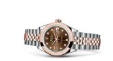 Rolex - 279161-0003  Lady-Datejust 28 Rolesor Rose Domed / Jubilee / Chocolate Diamond