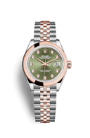 Rolex Lady-Datejust 28 Everose Diamond / Jubilee / Sundust (279161-0007)