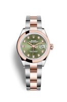 Rolex Lady-Datejust 28 Everose Diamond / President / MOP (279161-0008)