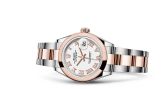 Rolex - 279161-0022  Lady-Datejust 28 Rolesor Rose Domed / Oyster / White Roman