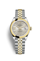 Rolex Lady-Datejust 28 Yellow Gold Diamond / Jubilee / Champagne Diamonds (279163-0003)