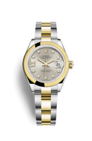 Rolex Lady-Datejust 28 Rolesor Everose Diamond / Oyster / MOP (279163-0004)