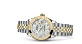 Rolex - 279163-0013  Lady-Datejust 28 Rolesor Yellow Domed / Jubilee / MOP