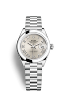 Rolex Lady-Datejust 28 Everose Fluted / President / Chocolate (279166-0007)