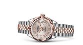 Rolex - 279171-0005  Lady-Datejust 28 Rolesor Rose Fluted / Jubilee / Sundust Roman