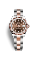 Rolex Lady-Datejust 28 Rolesor Rose Fluted / Jubilee / MOP (279171-0012)