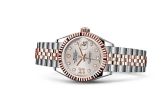 Rolex - 279171-0019  Lady-Datejust 28 Rolesor Rose Fluted / Jubilee / Sundust Diamond