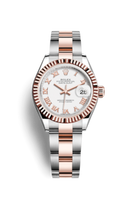 Rolex Lady-Datejust 28 Everose Domed / President / MOP (279171-0022)