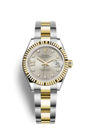 Rolex Lady-Datejust 28 Yellow Gold Diamond / Jubilee / Lavender Diamond (279173-0004)