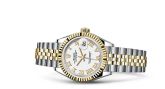 Rolex - 279173-0023  Lady-Datejust 28 Rolesor Yellow Fluted / Jubilee / White Roman