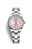 Rolex Lady-Datejust 28 Stainless Steel Domed / Jubilee / Dark Grey (279174-0002)