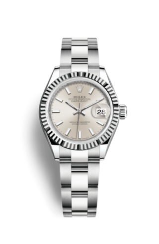 Rolex - 279174-0006  Lady-Datejust 28 Stainless Steel Fluted / Silver / Oyster