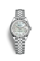 Rolex Lady-Datejust 28 Rolesor Rose Diamond / Jubilee / Chocolate (279174-0009)