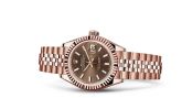 Rolex - 279175-0008  Lady-Datejust 28 Everose Fluted / Jubilee / Chocolate