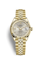 Rolex Lady-Datejust 28 Rolesor Yellow Domed / Jubilee / Champagne Roman (279178-0004)