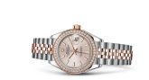 Rolex - 279381rbr-0001  Lady-Datejust 28 Rolesor Rose Diamond / Jubilee / Sundust