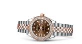 Rolex - 279381rbr-0003  Lady-Datejust 28 Rolesor Rose Diamond / Jubilee / Chocolate Diamond