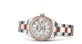 Rolex - 279381rbr-0014  Lady-Datejust 28 Rolesor Everose Diamond / Oyster / MOP