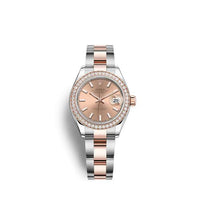 Rolex Lady-Datejust 28 White Gold - Diamond / President / Pink Opal (279381RBR-0024)