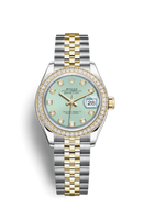 Rolex Lady-Datejust 28 Rolesor Yellow Diamond / Oyster / Lavender Diamond (279383rbr-0013)