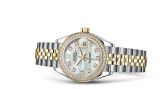 Rolex - 279383rbr-0019  Lady-Datejust 28 Rolesor Yellow Diamond / Jubilee / MOP