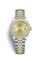 Rolex Lady-Datejust 28 Rolesor Rose Diamond / Jubilee / Chocolate Diamond (279383rbr-0021)