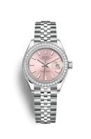 Rolex Lady-Datejust 28 Everose Fluted / President / MOP (279384rbr-0001)