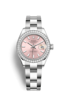 Rolex Lady-Datejust 28 Stainless Steel Domed / Jubilee / Pink (279384rbr-0002)