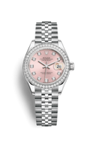 Rolex Lady-Datejust 28 Stainless Steel Fluted / Silver / Oyster (279384rbr-0003)