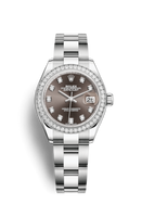 Rolex Lady-Datejust 28 Rolesor Yellow Fluted / Jubilee / Silver Roman (279384rbr-0018)