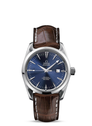 Omega - 2804.80.37  Seamaster Aqua Terra 150M Co-Axial 36.2 Stainless Steel / Blue