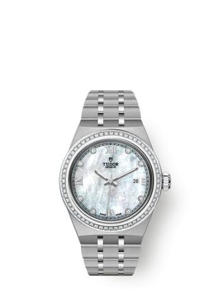 Tudor - 28320-0001  Royal Date 28 Stainless Steel - Diamond / MOP