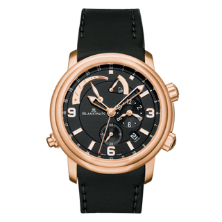 Blancpain - 2841-36B30-64B  Léman Réveil GMT Red Gold / Black / Rubber