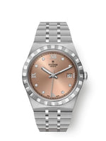 Tudor Royal Date 34 Stainless Steel / Salmon - Diamond (28500-0009)