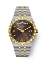 Tudor Royal Date 34 Stainless Steel / Yellow Gold / Silver - Diamond (28603-0008)