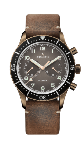 Zenith - 29.2240.405/18.C801  Cronometro Tipo CP-2 Flyback Bronze / Bronze