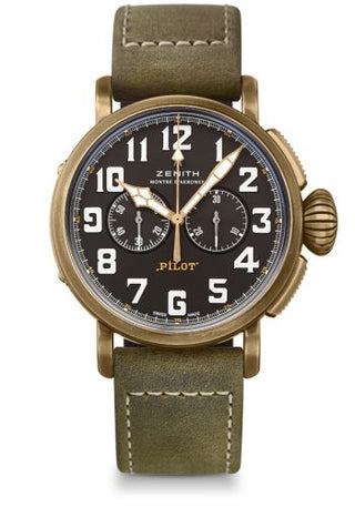 Zenith - 29.2430.4069/21.C800  Pilot Type 20 Extra Special Chronograph Bronze / Black