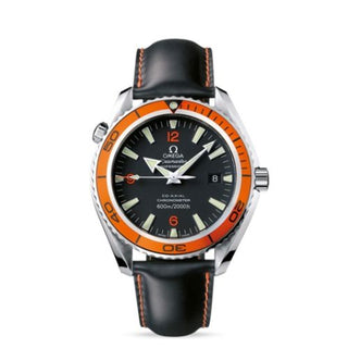 Omega - 2908.50.82  Seamaster Planet Ocean 600M Co-Axial 45.5 Stainless / Orange / Rubber